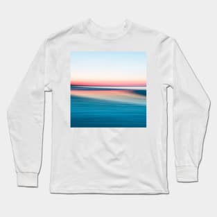 Coffin's Beach In Blur Long Sleeve T-Shirt